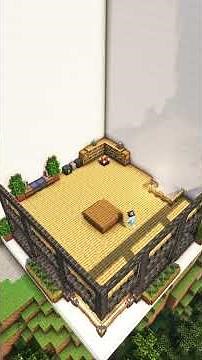 Minecraft Easy Mountain House🏠 For Build and No Music #minecraft