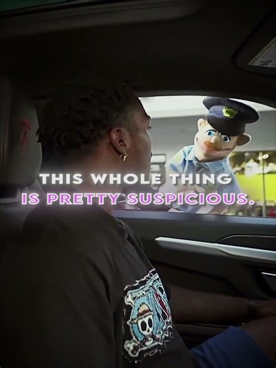 A Puppet Cop Got Pulled over Speed #ishowspeed