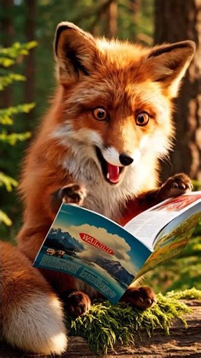 Fox Reads Travel Brochure Ignores All the Warnings | Funny Animated Short | Ease Loop