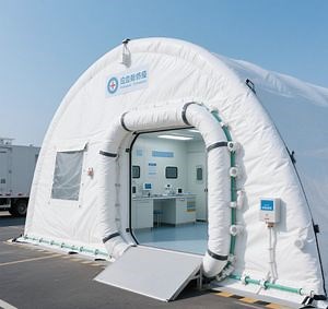 [Hot Item] Emergency Medical Air Dome for Rapid Response Inflatable Dome Building Material