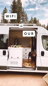 How we get internet in our van! This has been very reliable & works super well for us! #vanlife #randomthings #lifeontheroad #howitworks | Daily Van Life
