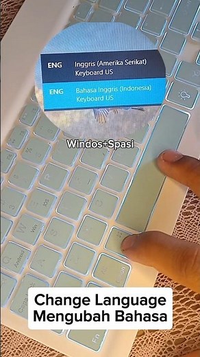 Mengubah Bahasa di laptop 3 detik langsung jadi