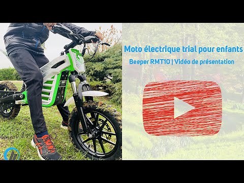 Moto électrique trial pour enfants | Beeper RMT10
