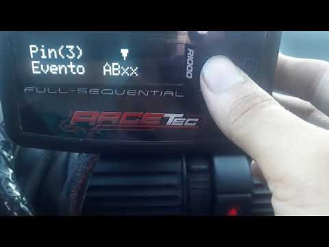 como configurar una racetec r1000
