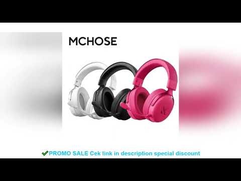 MCHOSE V9 pro E-Sports Headset with Microphone Tri-Mode Gaming USB Wireless 7.1 Channel Surround Sou