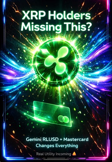 xrp update of 2026 — Gemini RLUSD integration changes everything #xrp #ripple #rlusd #gemini #crypto2026 Everyone staring at the price while Gemini integrates RLUSD on XRP Ledger — testing it for credit card settlements with Mastercard and web3 partners. Real utility incoming.@Forrest Unfiltered @Michellekirby625 @JamesMcCarthyMindset @cosmicroyalty💫 @btakay_ @Crypto Mike-Drop @Country @💛_Heart_Of_Gold_💛