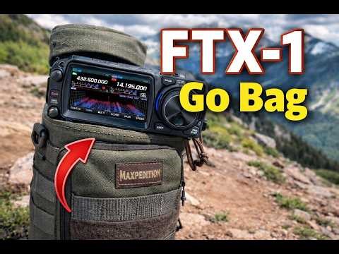 My FTX-1 Go Bag Setup – The Ultimate Portable Ham Radio Kit