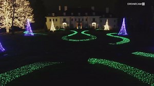 Newfields Winter Lights opening night