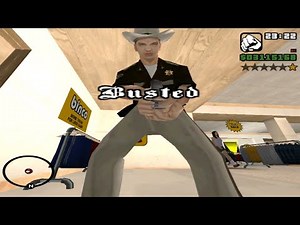 Busted #33 Inside the Clothes Shop | GTA SA
