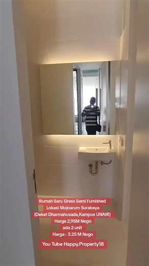 Tgl.5 Maret 26Rumah Baru Full Furnished Lokasi Mojoarum Sby(Dekat Dharmahusada,Kampus UNAIR)#fyp