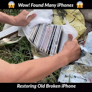 3.6M views · 10K reactions | Wow! Many iPhones i Found a lot of broken iPhones - Restoration iPhone 6 Plus Watch in 4K: https://www.youtube.com/watch?v=lrMR9CCAPTw #smartphone #iPhone #brokenphone #restoration #restore #restoring #asmr #asmrvideo #asmrrestoration | JaiPhone | Facebook