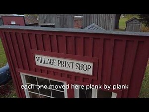 Scugog Shores Museum Village | Cinematic Drone Tour Through Time (4K)