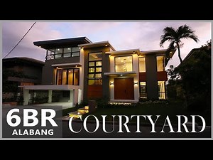 ID: A12 | ALABANG Brand New COURTYARD GARDEN House for Sale in Metro Manila, Philippines