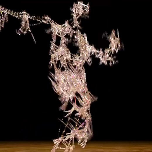 Chandelier Animation: A Sparkling Dance in 3D