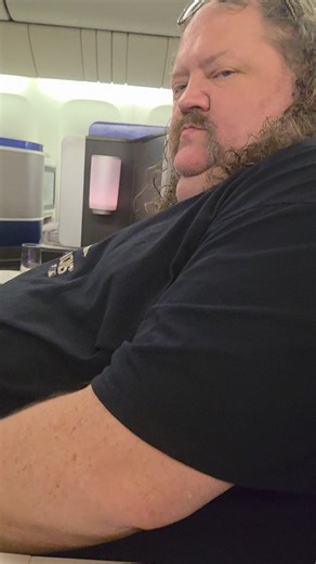 When you get to fly 1st class and your pod mate is getting on your nerves 🤣🤣🤣 #1stclass | Angie Hall