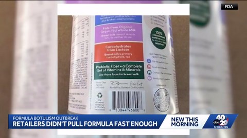 FDA: Walmart, Target, others had recalled baby formula linked to botulism still on store shelves