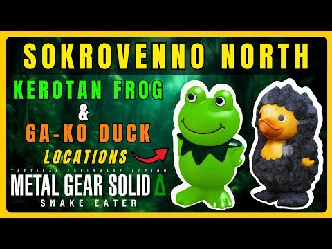 Sokrovenno North - Kerotan Frog & Ga-Ko Duck Locations - Metal Gear Solid Delta