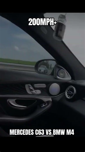 MERCEDES C63 getting chased by an BMW M4! #bmw #amg #M4 #highway #300kmh #speed #cars
