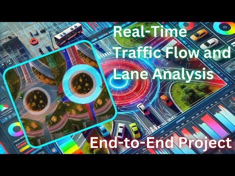 Real-Time Traffic Flow and Lane Analysis Using YOLOv8 | Uncut | End-to-End Project