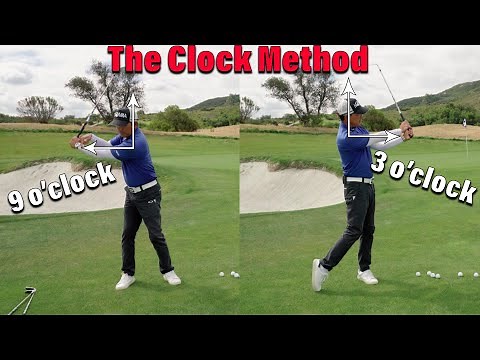 Golf SWING TIP using the CLOCK METHOD