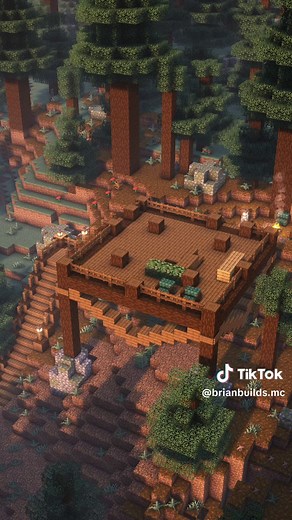 Cabin on Stilts in Minecraft: Building Tutorial