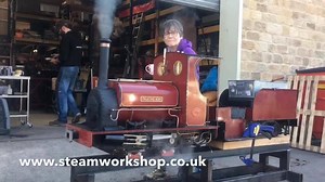 The 7 1/4” Quarry Hunslet on steam tests before delivery to her lucky new owner! :) | The Steam Workshop