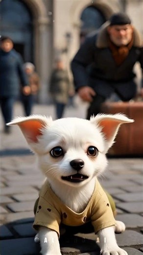 From Humiliation to Dignity | Emotional Puppy Story🥹.#shorts #aishorts