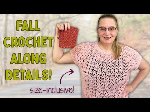 Crochet Along - Olga Poltava's Waterlily Top Fall 2025