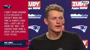 Mac Jones talks “ironing out” communication on offense