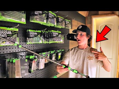 I Built The ULTIMATE Fishing Tackle Room (Crazy Transformation)