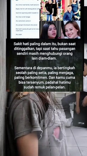 Andai waktu bisa di restart aku tak ingin mengenalmu. Karena aku pernah berpesan pada diriku tidak ingin lelaki yg gila perempuan.ucap suci mama elgar. #Quetos #fbpro | Masliana Sitohang Masliana Sitohang