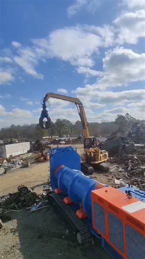 CAT Shear Baler | Baling Process