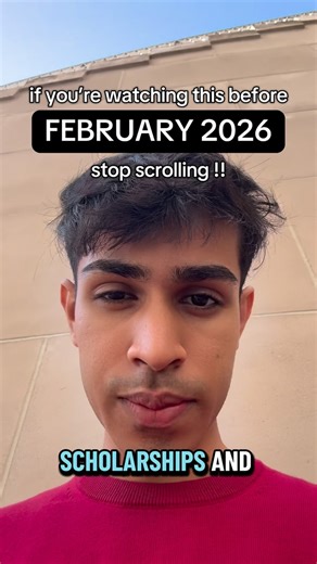 Arjun | Unlocking my full potential on Instagram: "it’s not too late. there are still real opportunities open before february 2026. programs. scholarships. competitions. international friendly and still open. i made a free guide with everything you can apply to right now. comment apply and follow fitsbyarjun to get it #collegeapplications #internationalstudents #scholarships #competitions #highschoolstudents"