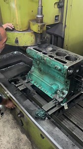 Surface grinding an engine block isn’t optional—it’s essential when warping, wear, or gasket failure throws things off. This is how precision is restored and engines seal, run, and last like they should ✅ #machining #engine #rebuild | مصنع الجندى للصناعات المتطورة-El Gendy for Advanced Industries