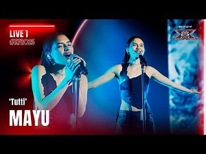 MAYU | ‘Tutti’ - Calcutta | Live 1 | X Factor 2025
