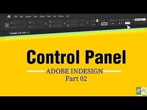 Control Panel in InDesign (section 1) #designraid #adobe #indesign