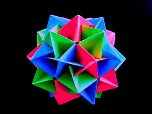 How to make an Origami Twinboat Icosahedron