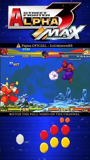 💀Shin Akuma DOMINATES AGAIN! in Street Fighter Alpha 3 Max