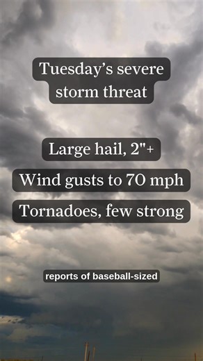 3.2K views · 18 reactions | Much of Southeast Texas, including the city of Houston, was placed under a tornado watch until 4p.m. Tuesday, as severe storms soaked communities in the Hill Country west of Interstate 35. https://trib.al/OUSBPdz | Houston Chronicle | Facebook