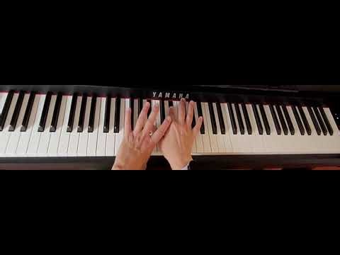 Racing into the night piano tutorial B section