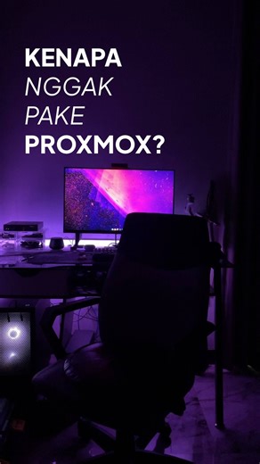 Shafa' Rizky F on Instagram: "Context video ini adalah menjawab kenapa tidak menggunakan Proxmox pada konten setup mini pc sebagai home server"