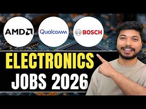 Core Electronics Jobs 2026 🚨 AMD, Qualcomm, Cyient, Bosch & Google Hiring | Apply Now