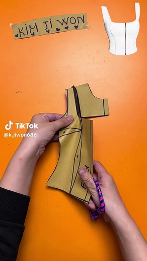 Corset Top Pattern Making Tutorial for Beginners