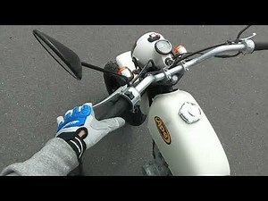 【エイプ50】【バイクのギア車の乗り方】発進→ギアチェンジ→停車の操作手順の説明【車両貸出での直接指導有り】希望される方は概要欄へ