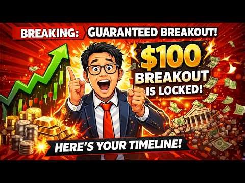 BREAKING This Chart Pattern Has NEVER Failed — The $100 Breakout Is LOCKED, and Here's Your Timeline