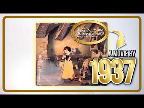 This Disney Artbook Feels Illegal to Own | Snow White Artbook Flipthrough
