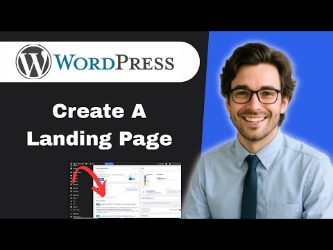 create a landing page in WordPress (full guide)