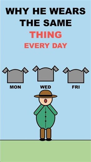 Why Zuckerberg Wears The Same Thing Every Day 🧠
