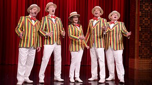 The Ragtime Gals sing a barbershop quartet version of Bruno Mars' "That's What I Like" with Tina Fey. | The Tonight Show Starring Jimmy Fallon