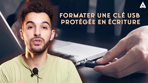 Comment Déverrouiller et Formater une Clé USB Protégée en Écriture